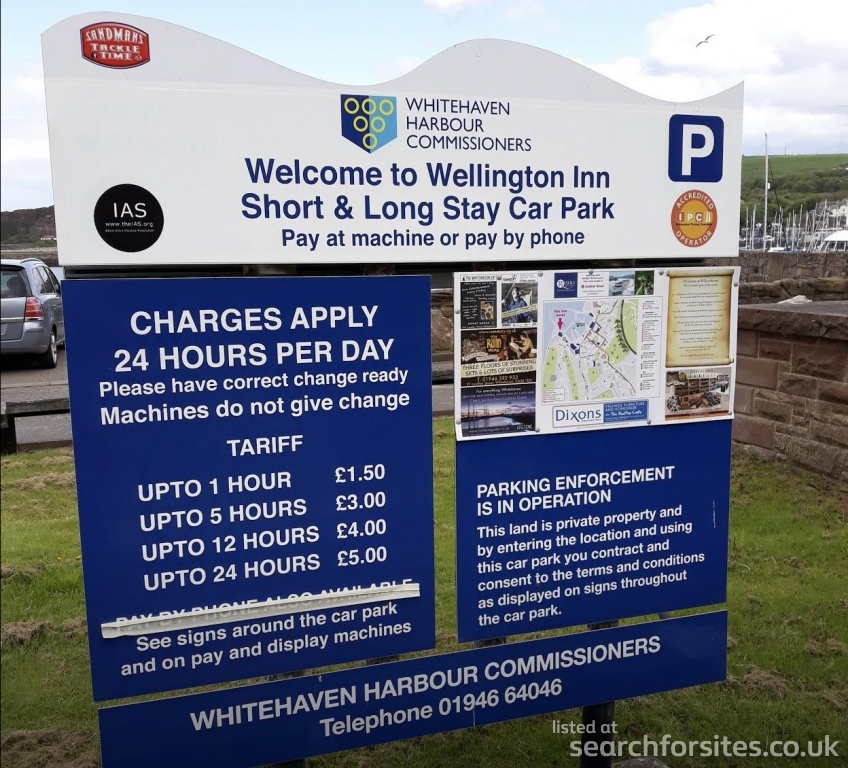 Wellington Inn car park