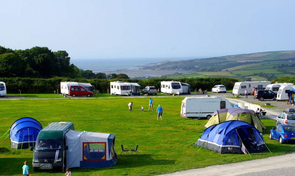 Camping Park Caravan