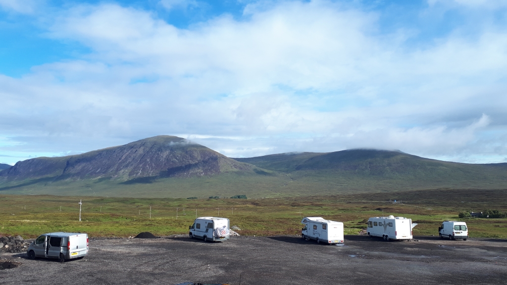 Glencoe Mountain Resort car park