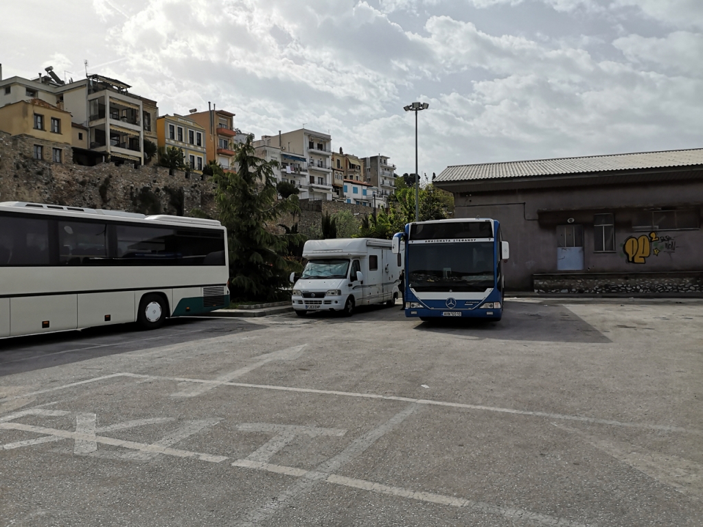Kavala Port car park