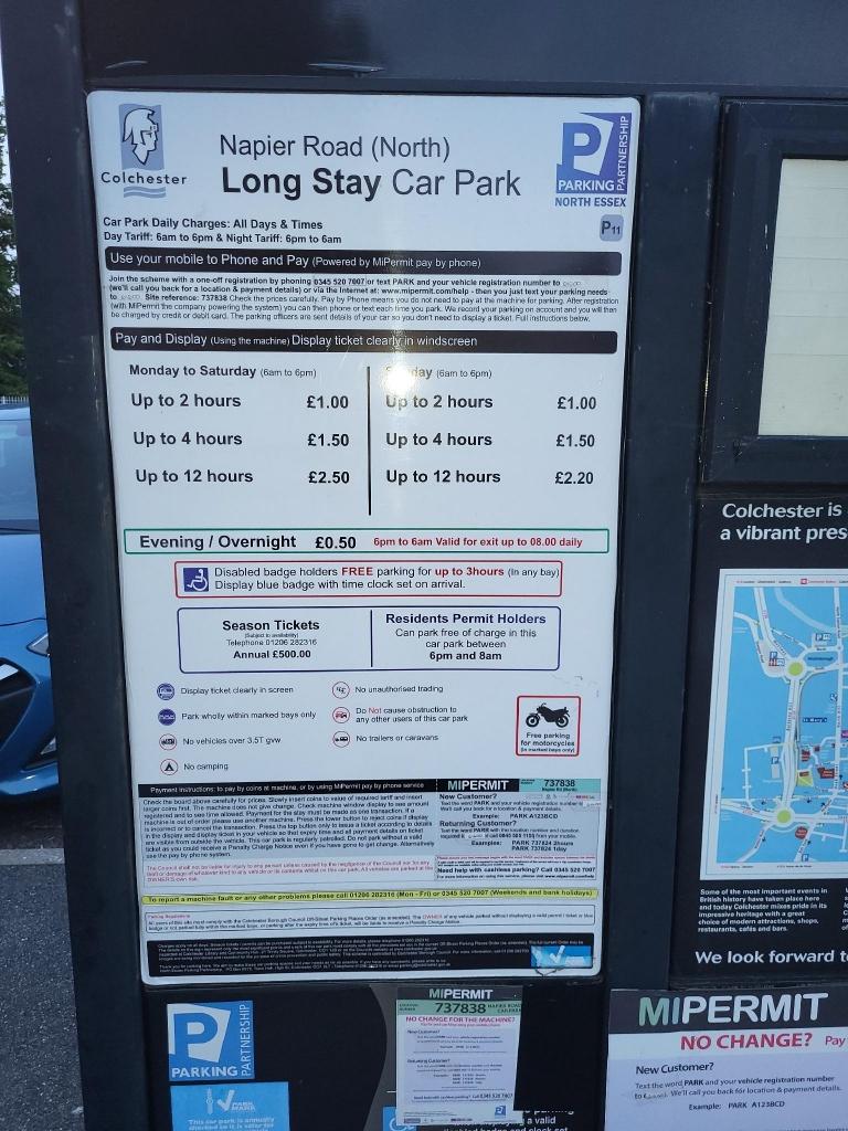 Napier North Road Car Park